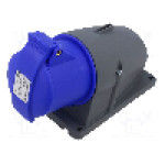 Conector alimentare AC, IEC 60309, IP44, 32A, 250V AC, 3 pini, AMPHENOL - 2CMA193122R1000