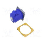 Conector alimentare AC, IEC 60309, IP44, 32A, 250V AC, 3 pini, AMPHENOL - 2CMA193242R1000