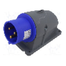 Conector alimentare AC, IEC 60309, IP44, 32A, 250V AC, 3 pini, AMPHENOL - 2CMA193314R1000