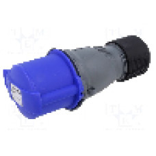 Conector alimentare AC, IEC 60309, IP44, 32A, 250V AC, 4 pini, AMPHENOL - 2CMA102042R1000