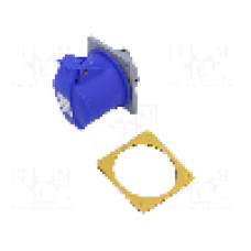 Conector alimentare AC, IEC 60309, IP44, 32A, 250V AC, 4 pini, AMPHENOL - 2CMA193252R1000