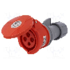 Conector alimentare AC, IEC 60309, IP44, 32A, 380/415V AC, 4 pini, Famatel - 23302