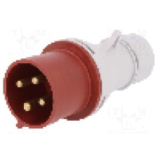 Conector alimentare AC, IEC 60309, IP44, 32A, 400V AC, 4 pini, PAWBOL - B.1031