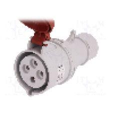 Conector alimentare AC, IEC 60309, IP44, 32A, 400V AC, 4 pini, PAWBOL - B.1041