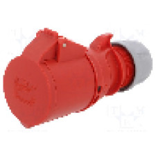 Conector alimentare AC, IEC 60309, IP44, 32A, 400V AC, 4 pini, PCE - 224-6