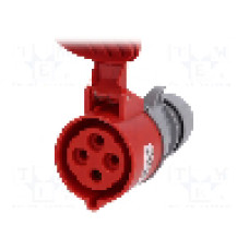Conector alimentare AC, IEC 60309, IP44, 32A, 400V AC, 4 pini, PCE - 224-6TT