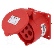 Conector alimentare AC, IEC 60309, IP44, 32A, 400V AC, 4 pini, PCE - 324-6