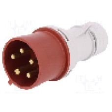Conector alimentare AC, IEC 60309, IP44, 32A, 400V AC, 5 pini, PAWBOL - B.1032