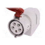 Conector alimentare AC, IEC 60309, IP44, 32A, 400V AC, 5 pini, PAWBOL - B.1038