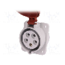 Conector alimentare AC, IEC 60309, IP44, 32A, 400V AC, 5 pini, PAWBOL - B.1058