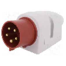 Conector alimentare AC, IEC 60309, IP44, 32A, 400V AC, 5 pini, PAWBOL - B.1089