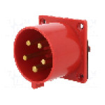 Conector alimentare AC, IEC 60309, IP44, 32A, 400V AC, 5 pini, PAWBOL - B.1931