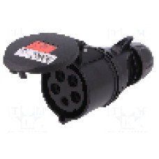 Conector alimentare AC, IEC 60309, IP44, 32A, 400V AC, 5 pini, PCE - 225-6X