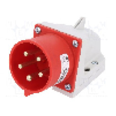 Conector alimentare AC, IEC 60309, IP44, 32A, 400V AC, 5 pini, PCE - 525-6