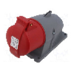Conector alimentare AC, IEC 60309, IP44, 32A, 415V AC, 5 pini, AMPHENOL - 2CMA193139R1000
