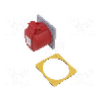 Conector alimentare AC, IEC 60309, IP44, 32A, 415V AC, 5 pini, AMPHENOL - 2CMA193187R1000