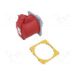 Conector alimentare AC, IEC 60309, IP44, 32A, 415V AC, 5 pini, AMPHENOL - 2CMA193259R1000