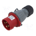 Conector alimentare AC, IEC 60309, IP44, 32A, 440V, 4 pini, AMPHENOL - 2CMA101981R1000