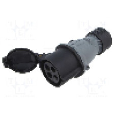 Conector alimentare AC, IEC 60309, IP44, 32A, 500V AC, 4 pini, AMPHENOL - 2CMA102041R1000