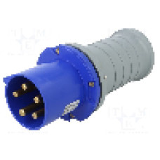 Conector alimentare AC, IEC 60309, IP44, 63A, 0,25kV, 5 pini, AMPHENOL - 2CMA166768R1000