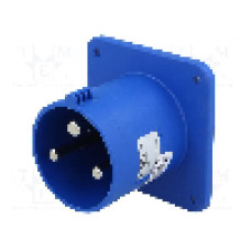 Conector alimentare AC, IEC 60309, IP44, 63A, 230V AC, 3 pini, PCE - 6331-6K