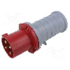Conector alimentare AC, IEC 60309, IP44, 63A, 415V AC, 4 pini, AMPHENOL - 2CMA166752R1000