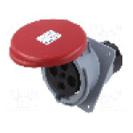 Conector alimentare AC, IEC 60309, IP44, 63A, 415V AC, 4 pini, AMPHENOL - 2CMA167418R1000