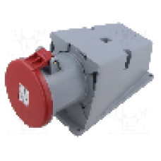 Conector alimentare AC, IEC 60309, IP44, 63A, 415V AC, 5 pini, AMPHENOL - 2CMA167484R1000