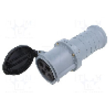 Conector alimentare AC, IEC 60309, IP44, 63A, 500V AC, 4 pini, AMPHENOL - 2CMA166852R1000