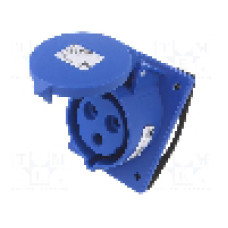 Conector alimentare AC, IEC 60309, IP44, IP54, 32A, 230V AC, 3 pini, PCE - 423-6