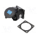 Conector alimentare AC, IEC 60309, IP54, 32A, 230V AC, 3 pini, PCE - 323-6X