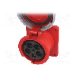 Conector alimentare AC, IEC 60309, IP66, IP67, 0,125kA, 400V AC, 5 pini, PCE - 345-6