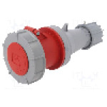 Conector alimentare AC, IEC 60309, IP66, IP67, 63A, 400V AC, 5 pini, PCE - 235-6