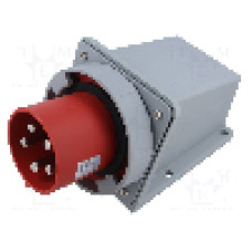Conector alimentare AC, IEC 60309, IP67, 0,125kA, 0,4kV, 5 pini, TAIZHOU BAOLUDA ELECTRIC - QX-368