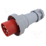 Conector alimentare AC, IEC 60309, IP67, 0,125kA, 0,4kV, 5 pini, TAIZHOU BAOLUDA ELECTRIC - QX1447