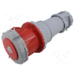 Conector alimentare AC, IEC 60309, IP67, 0,125kA, 0,4kV, 5 pini, TAIZHOU BAOLUDA ELECTRIC - QX1454