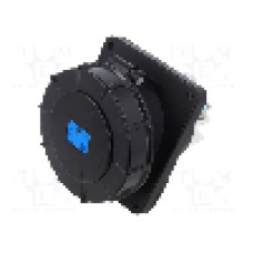 Conector alimentare AC, IEC 60309, IP67, 0,125kA, 230V AC, 3 pini, PCE - 443-6XS