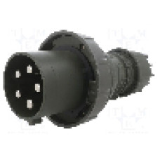 Conector alimentare AC, IEC 60309, IP67, 0,125kA, 400V AC, 5 pini, PCE - 045-6.U
