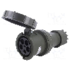 Conector alimentare AC, IEC 60309, IP67, 0,125kA, 400V AC, 5 pini, PCE - 245-6.U