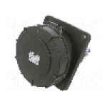 Conector alimentare AC, IEC 60309, IP67, 0,125kA, 400V AC, 5 pini, PCE - 445-6.U
