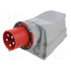 Conector alimentare AC, IEC 60309, IP67, 0,125kA, 400V AC, 5 pini, PCE - 545-6