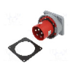 Conector alimentare AC, IEC 60309, IP67, 0,125kA, 400V AC, 5 pini, PCE - 745-6