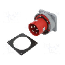 Conector alimentare AC, IEC 60309, IP67, 0,125kA, 400V AC, 5 pini, PCE - 745-6