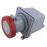 Conector alimentare AC, IEC 60309, IP67, 0,125kA, 415V AC, 5 pini, AMPHENOL - 2CMA167264R1000