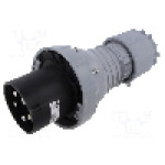 Conector alimentare AC, IEC 60309, IP67, 0,125kA, 500V AC, 5 pini, PCE - 045-7