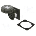 Conector alimentare AC, IEC 60309, IP67, 16A, 230V AC, 3 pini, PCE - 3132-6.U