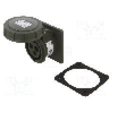 Conector alimentare AC, IEC 60309, IP67, 16A, 230V AC, 3 pini, PCE - 3132-6.U