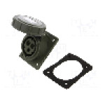 Conector alimentare AC, IEC 60309, IP67, 16A, 230V AC, 3 pini, PCE - 4132-6F78.U