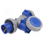 Conector alimentare AC, IEC 60309, IP67, 16A, 230V AC, 3 pini, PCE - 94326103