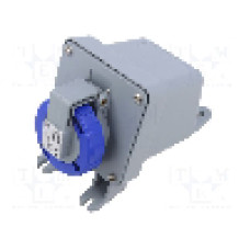 Conector alimentare AC, IEC 60309, IP67, 16A, 250V AC, 3 pini, AMPHENOL - 2CMA167149R1000